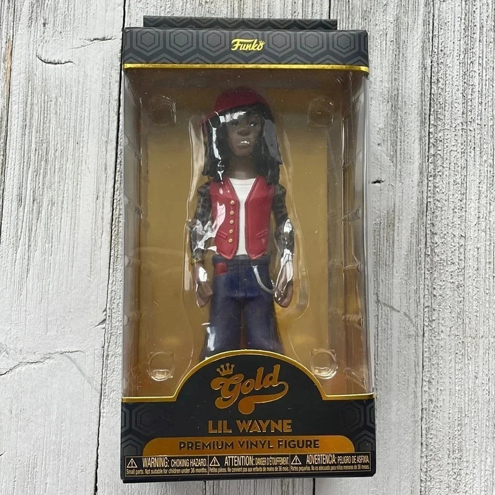 Funko Gold Series 1 LIL WAYNE Premium Vinyl 5" Figure New in Box